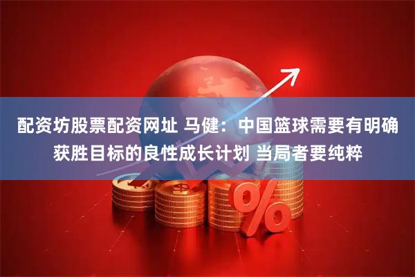 配资坊股票配资网址 马健：中国篮球需要有明确获胜目标的良性成长计划 当局者要纯粹